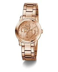Guess Women's Quartz Rose Gold-Tone Stainless Steel Watch 36mm