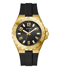 Guess Men's Quartz Silicone Watch 44mm
