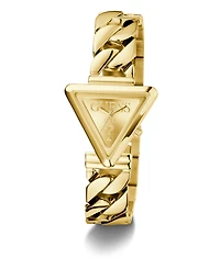 Guess Women's Quartz Gold -Tone Stainless Steel Watch 30mm x 34mm