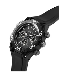 Guess Men's Quartz Silicone Watch 46mm