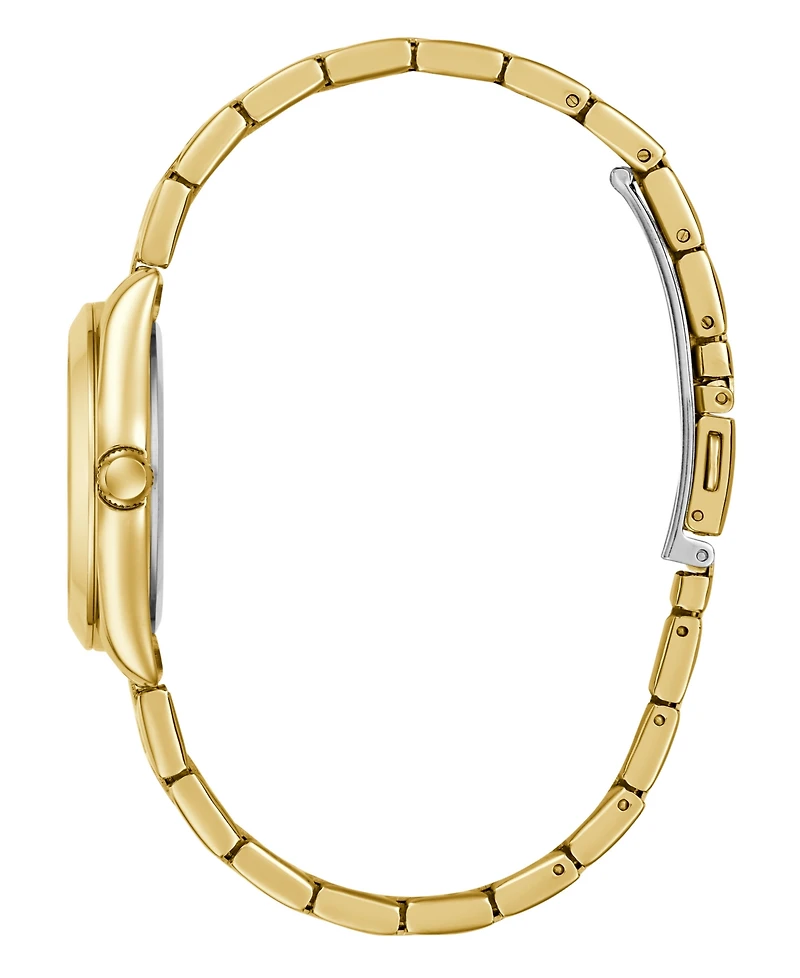 Guess Women's Quartz Gold-Tone Stainless Steel Watch 32mm