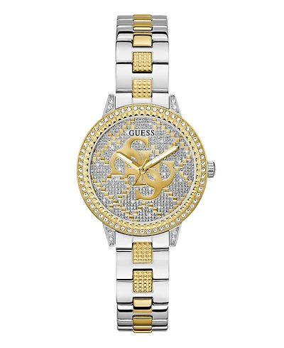 Guess Women's Quartz Two-Tone Stainless Steel Watch 34mm