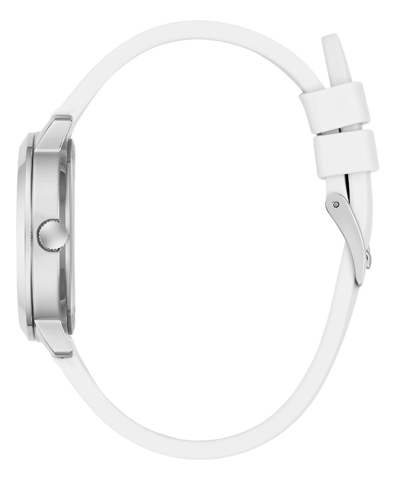 Guess Women's White Silicone Watch 36mm