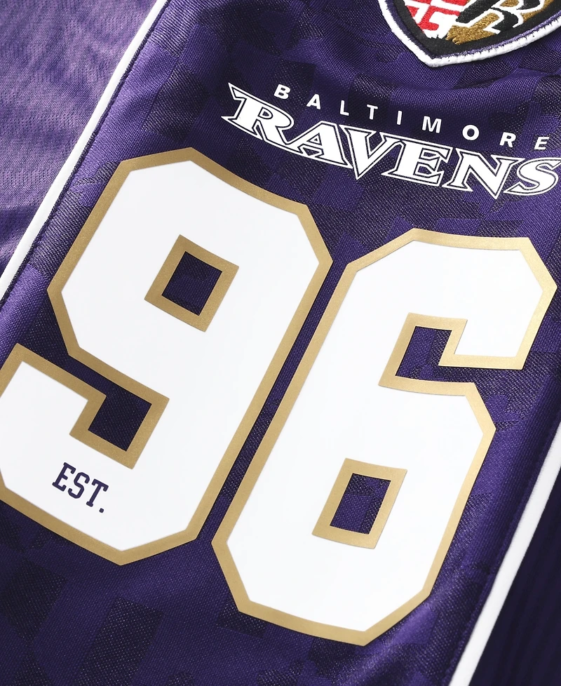 Fanatics Men's Purple Baltimore Ravens Football x Football Collared Fan Top