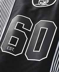 Fanatics Men's Black Las Vegas Raiders Football x Football Collared Fan Top