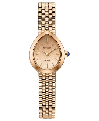 Citizen Women's Mini Rainell Rose Gold-Tone Stainless Steel Bracelet Watch 20mm