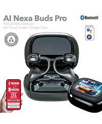 Rca Tune-48 True Wireless Earbuds with Touch Controls and Voice Assistant