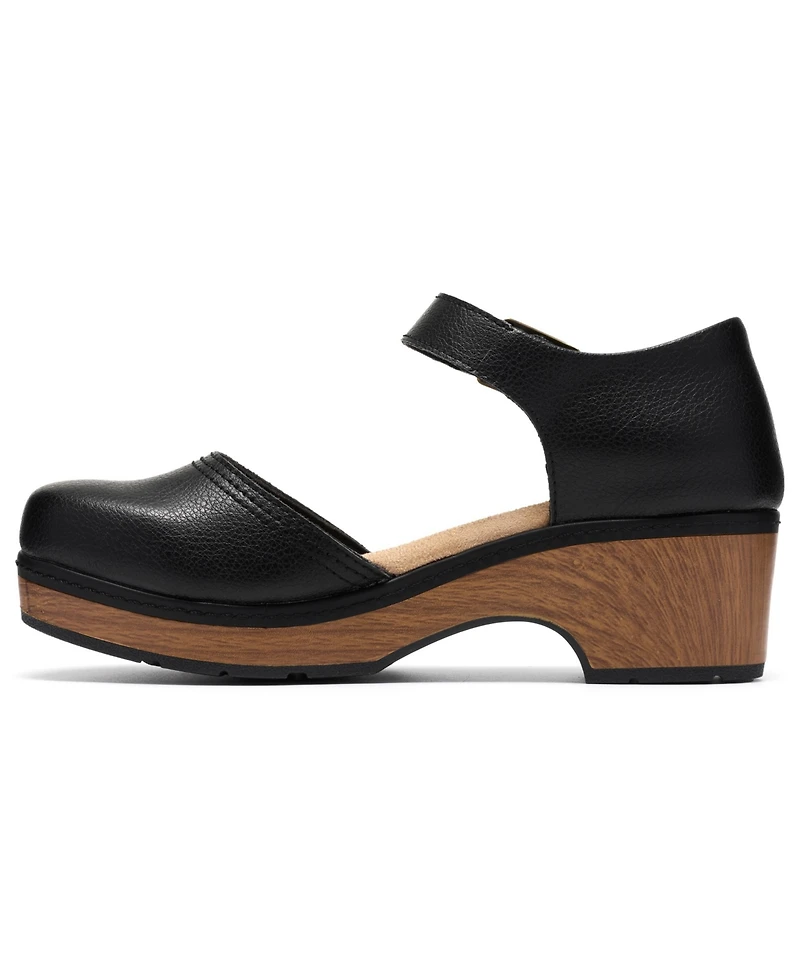 Clarks Women's Paizlee Leah Buckle Clogs