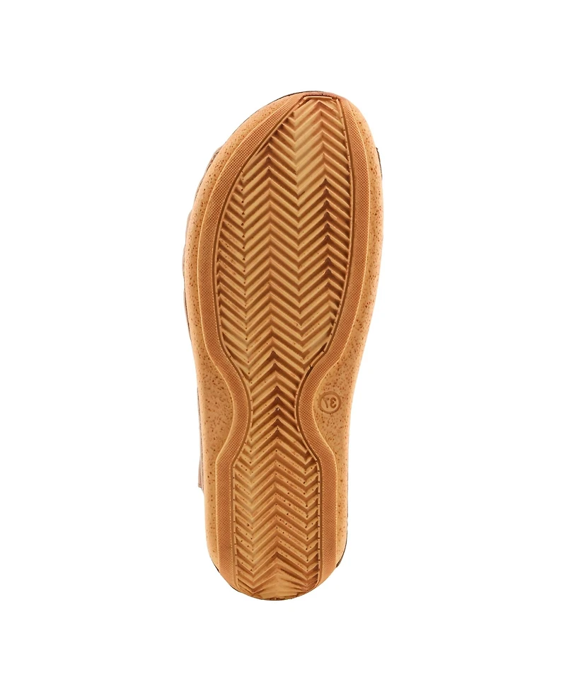 Spring Step Women's Choi Wedge Sandal with Soft Insole