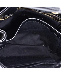 Pre-Owned Saint Laurent Toy Loulou Shoulder Bag Matelasse Chevron Leather