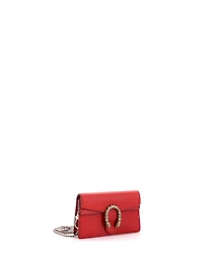 Pre-Owned Gucci Super Mini Dionysus Bag Leather