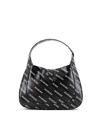 Pre-Owned Gucci Medium x Balenciaga The Hacker Project Jackie 1961 Hobo Printed Leather