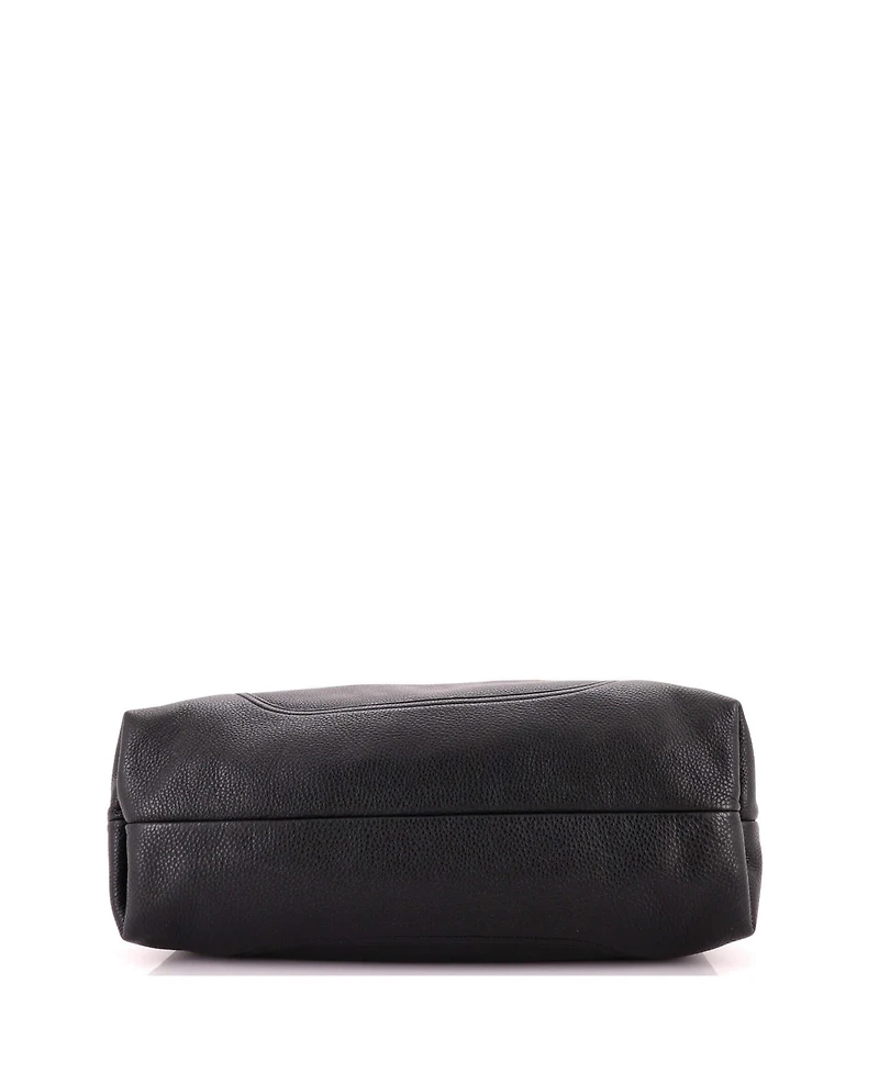 Pre-Owned Gucci Maxi Softbit Hobo Leather