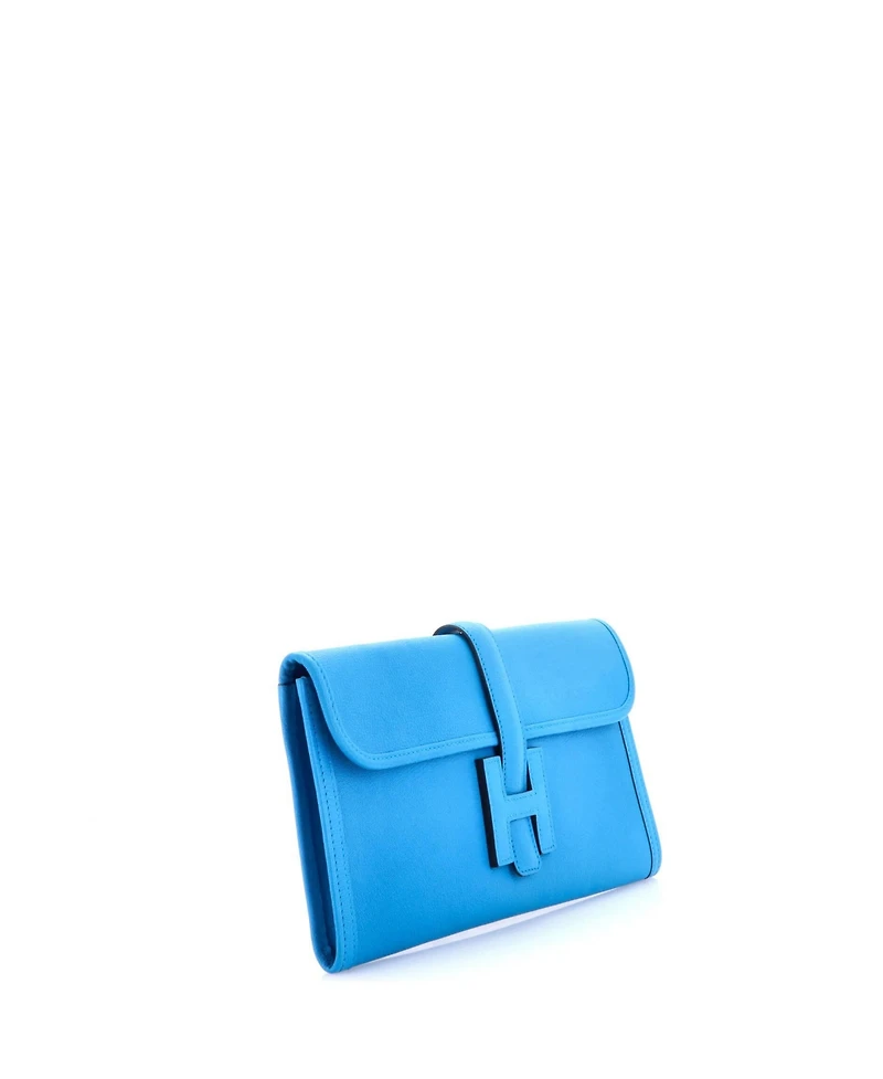 Pre-Owned Hermes 29 Jige Elan Clutch Chevre Mysore
