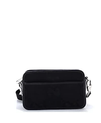 Pre-Owned Gucci Mini Camera Bag Jumbo Gg Canvas