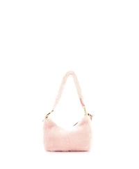 Pre-Owned Prada Mini Re-Edition Shoulder Bag Shearling