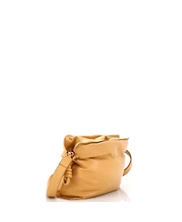 Pre-Owned Loewe Small Puffer Flamenco Knot Clutch Leather
