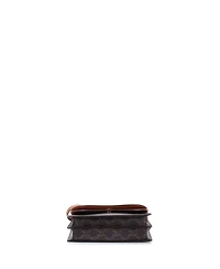 Pre-Owned Celine Wallet on Strap Triomphe Coated Canvas