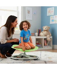 Hongge Kids Sensory Swivel Chair with Non-Slip Metal Base