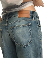 Lucky Brand Women's Ultra Low-Rise Baggy Jeans
