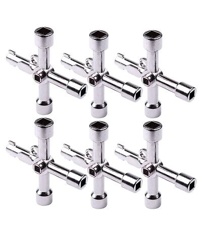 Xdovet Electrical Cabinet Key 4 Way Utilities Triangle Square Cross