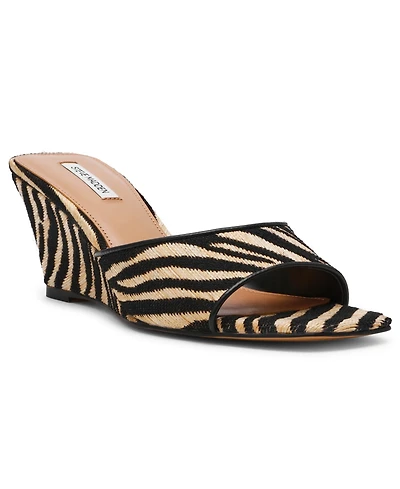 Steve Madden Women's Seleste Wedge Mule Sandals