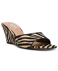 Steve Madden Women's Seleste Wedge Mule Sandals