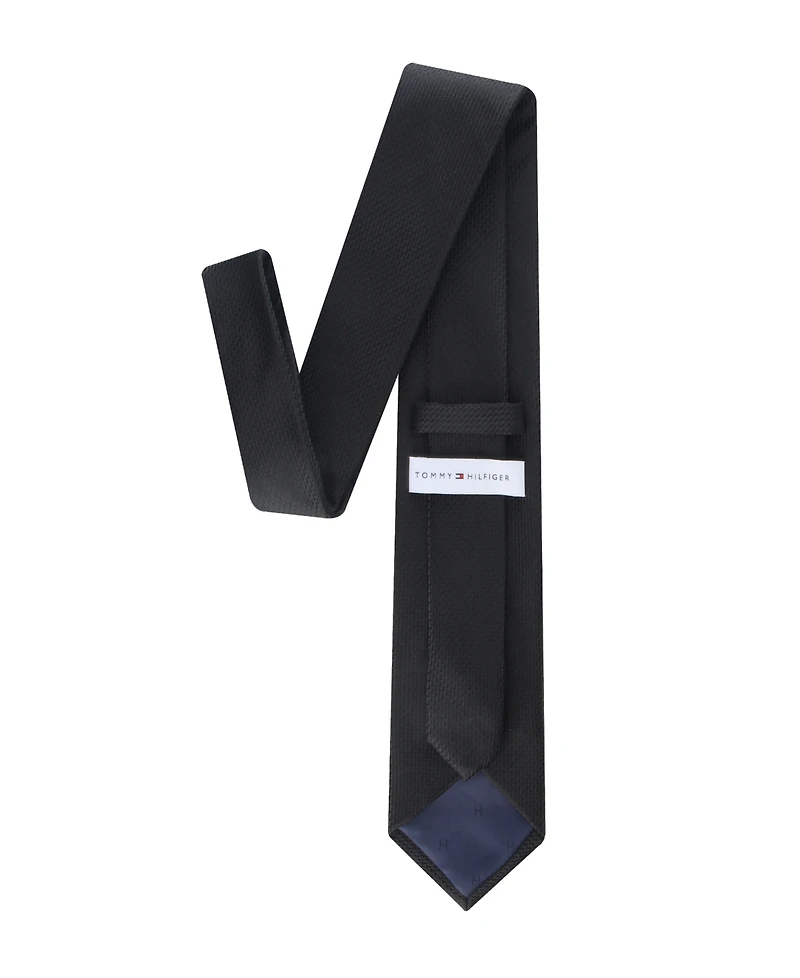 Tommy Hilfiger Men's Bev Textured Paisley Classic Tie