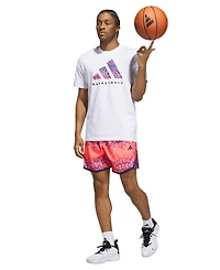adidas Men's Crazylite Graphic Shorts