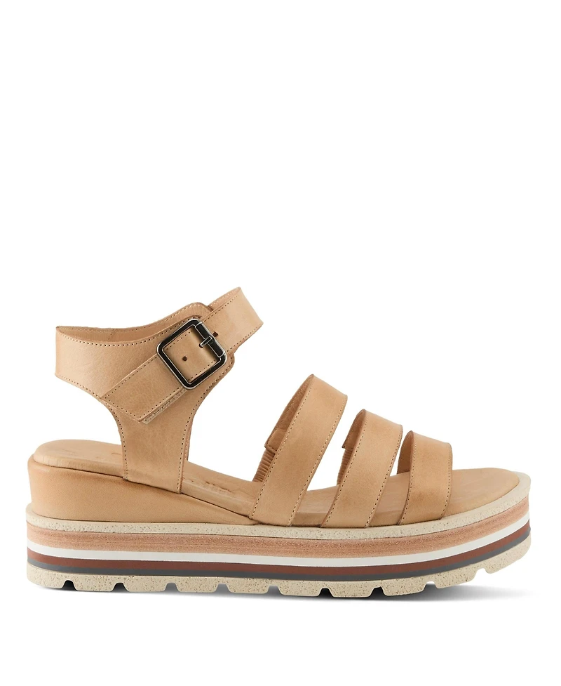 Spring Step Women's Gosalina Platform Sandal with Cushioned Insole
