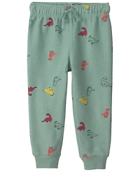 Carters' Toddler Boys' 2T-5T Crewneck Dinosaur French Terry Sweatshirt and Pants, 2-Piece Set