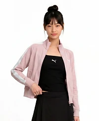 Puma Women's T7 Always On Long-Sleeve Short Track Jacket
