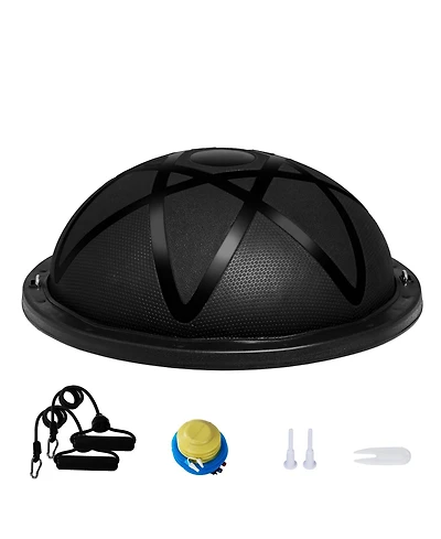 Hongge Half Exercise Ball Balance Trainer for Core Stability Workouts