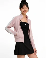 Puma Women's T7 Always On Long-Sleeve Short Track Jacket