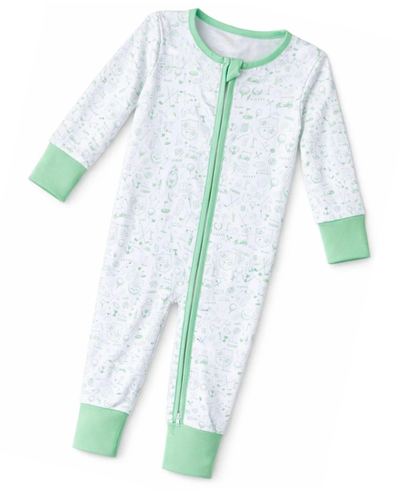 Bits & Bows Baby and Unisex Golf Print Onesie