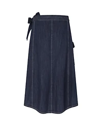 Masai Copenhagen women's MaSanchiana Mid-Rise Wrap Skirt
