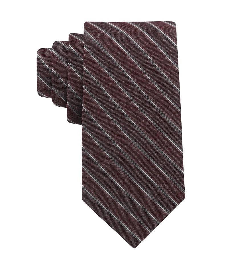 Calvin Klein Men's Edgemere Stripe Classic Tie