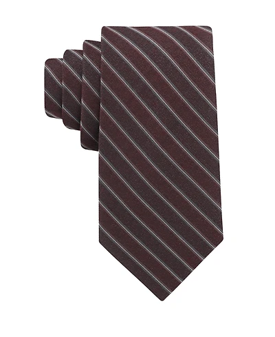 Calvin Klein Men's Edgemere Stripe Classic Tie