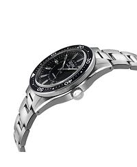 Gevril Men's Swiss Made Belmont Swiss Automatic Silver Stainless Steel Bracelet Watch