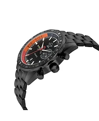 GV2 by Gevril Men's Swiss Made Regatta Swiss Quartz Ip Stainless Steel Bracelet Watch