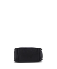 Pre-Owned Prada Medium Logo Strap Hobo Leather