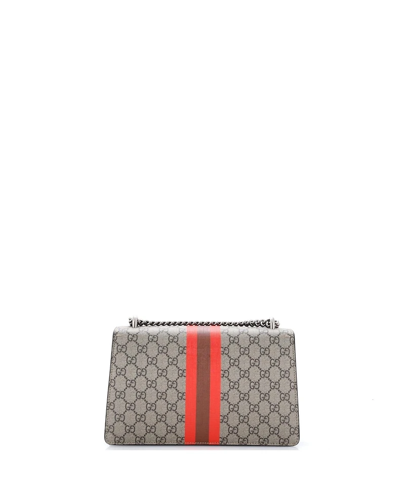 Pre-Owned Gucci Small Dionysus Bag Printed Gg Coated Canvas