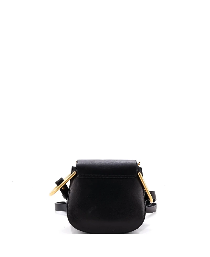 Pre-Owned Chloe Mini Charm Hudson Bag Leather