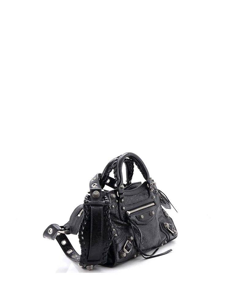 Pre-Owned Balenciaga Xs Neo Cagole City Bag Leather