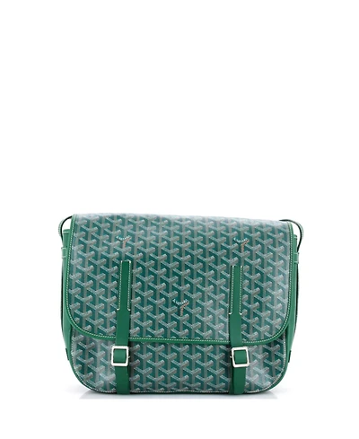 Pre-Owned Goyard Gm Belvedere Messenger Bag Coated Canvas