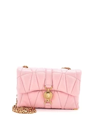 Pre-Owned Versace Mini Kleio Shoulder Bag Quilted Leather