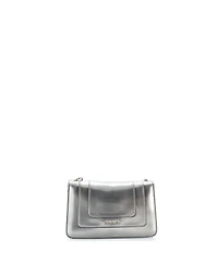 Pre-Owned Bvlgari Small Serpenti Forever Shoulder Bag Metallic Leather
