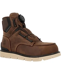 Georgia Boot Men's Carbon Flex Boa Waterproof Moc-Toe Work