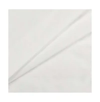Ellis Curtain Ellis Stacey 1.5" Rod Pocket High Quality Fabric Solid Color Door Panel 41"x36" Ice Cream