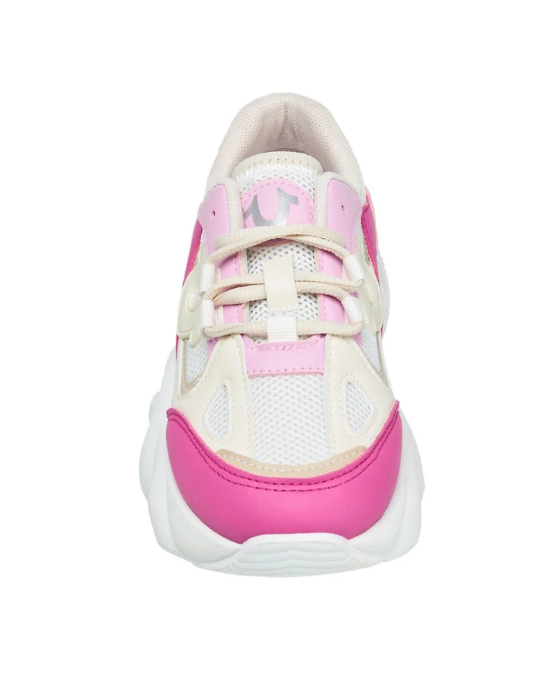 True Religion Little Girls Dreezy Chunky Logo Sneaker
